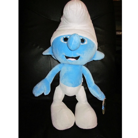 clumsy smurf plush
